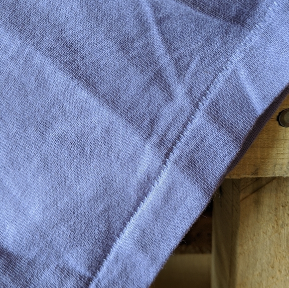 VTG 90's t-shirt Navy Single Stitch NWT - Picture 4 of 5